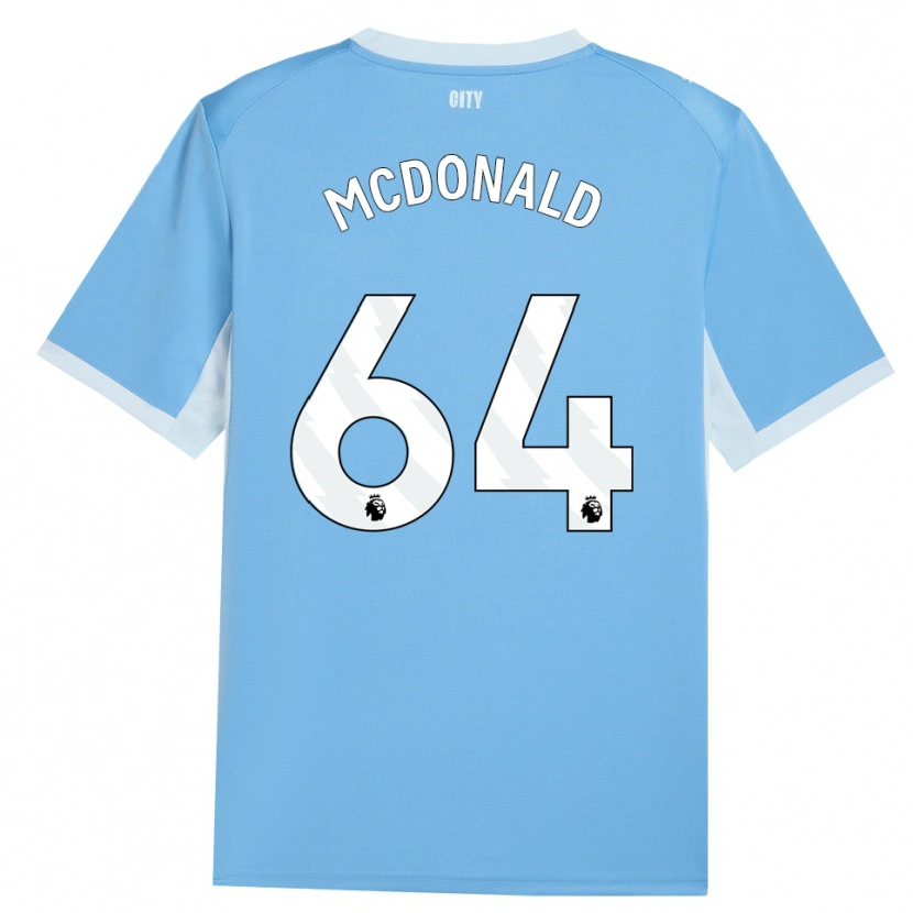 Danxen Mujer Camiseta Rowan Mcdonald #64 Azulcieloclaro Blanco 1ª Equipación 2026/27 La Camisa México