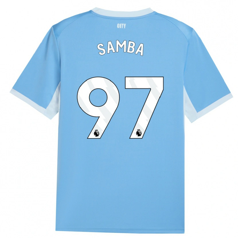Danxen Mujer Camiseta Tyrone Samba #97 Azulcieloclaro Blanco 1ª Equipación 2026/27 La Camisa México