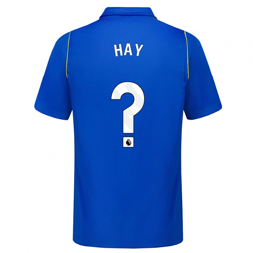 Danxen Mujer Camiseta Noah Hay #0 Azul Amarillo 1ª Equipación 2026/27 La Camisa México