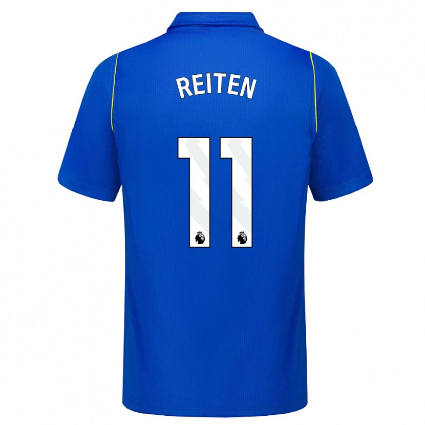 Danxen Mujer Camiseta Guro Reiten #11 Azul Amarillo 1ª Equipación 2026/27 La Camisa México