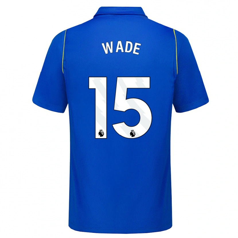 Danxen Mujer Camiseta Shaun Wade #15 Azul Amarillo 1ª Equipación 2026/27 La Camisa México