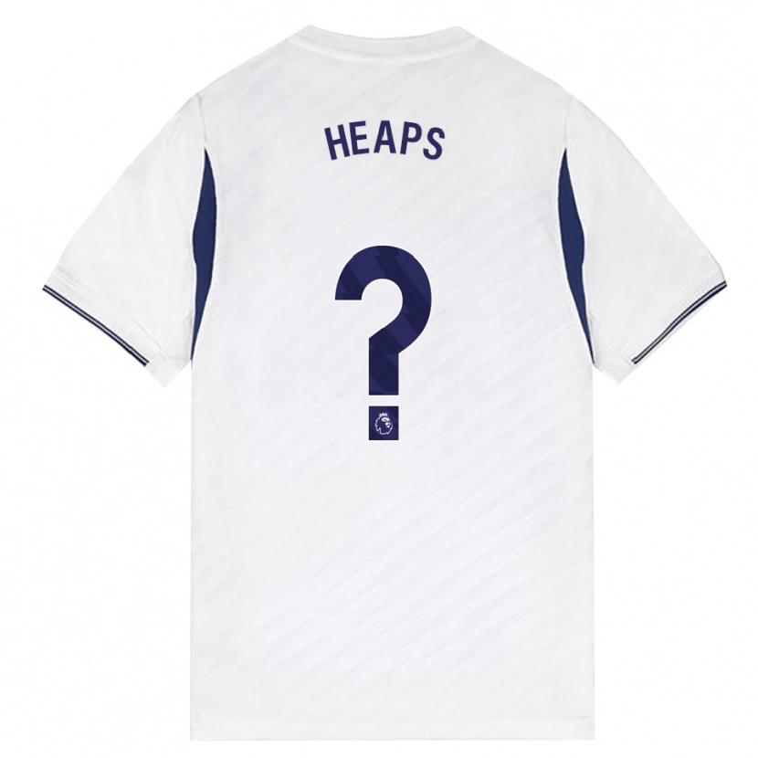 Danxen Mujer Camiseta Billy Heaps #0 Blanco Rojo Púrpura 1ª Equipación 2026/27 La Camisa México