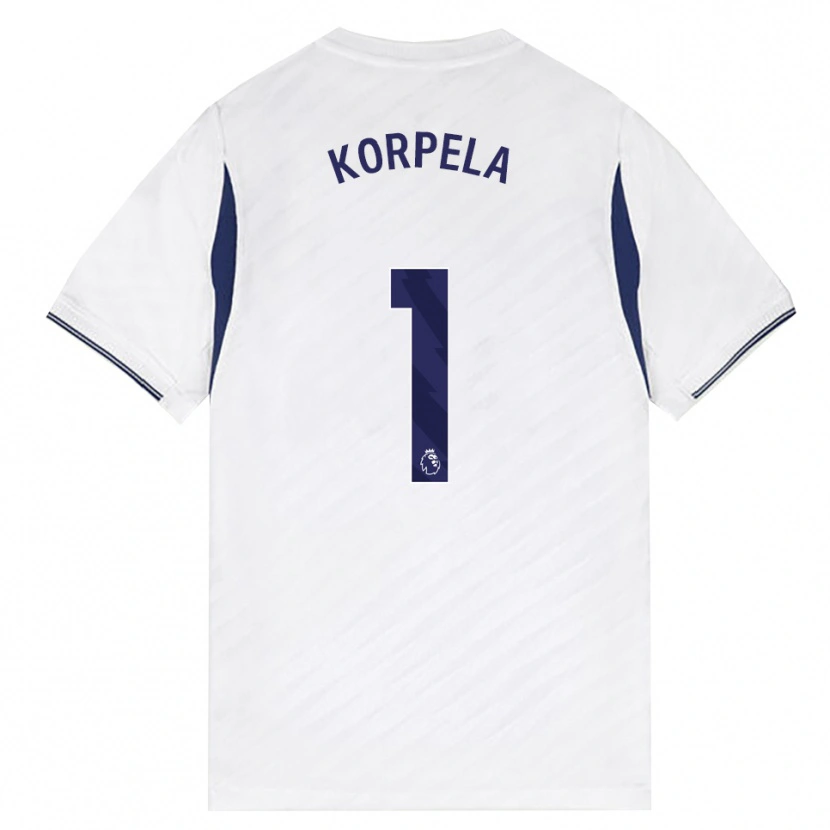 Danxen Mujer Camiseta Tinja-Riikka Korpela #1 Blanco Rojo Púrpura 1ª Equipación 2026/27 La Camisa México