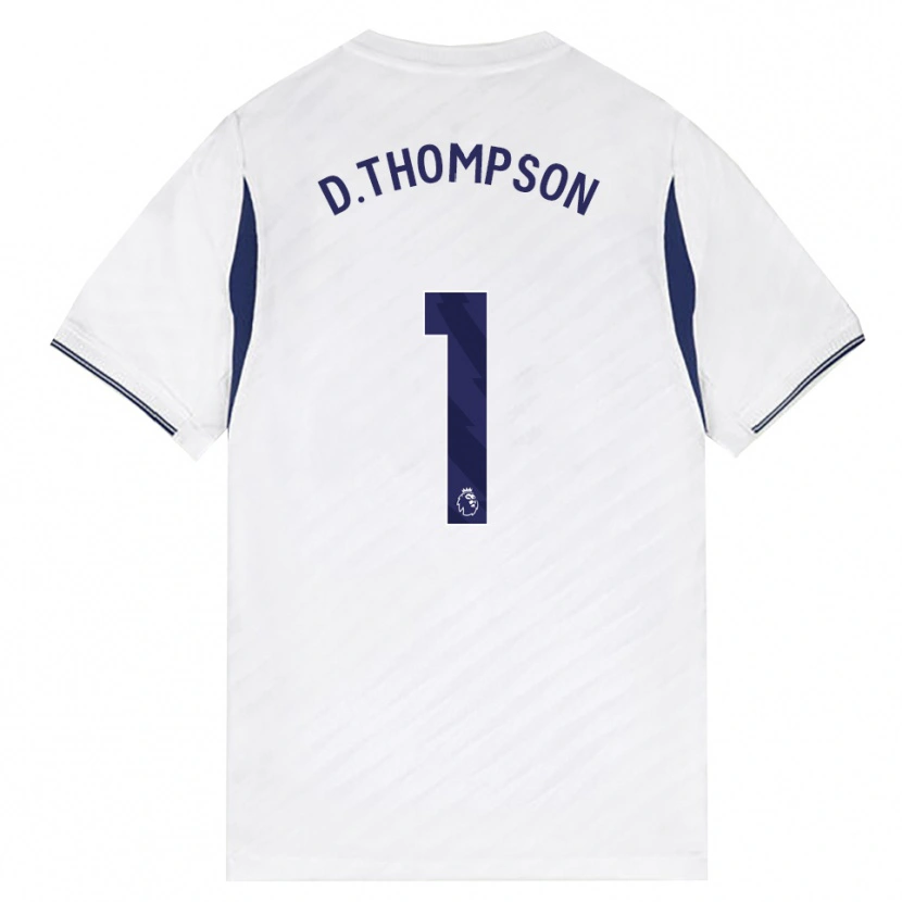Danxen Mujer Camiseta Dylan Thompson #1 Blanco Rojo Púrpura 1ª Equipación 2026/27 La Camisa México