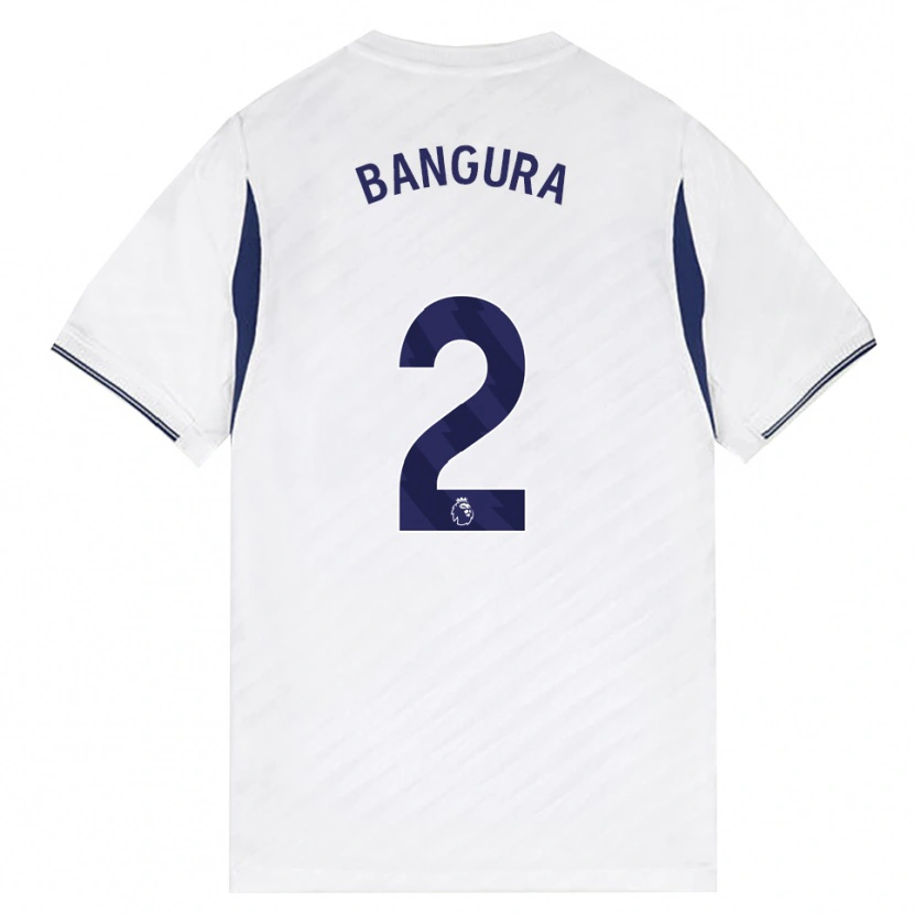 Danxen Mujer Camiseta Samal Bangura #2 Blanco Rojo Púrpura 1ª Equipación 2026/27 La Camisa México