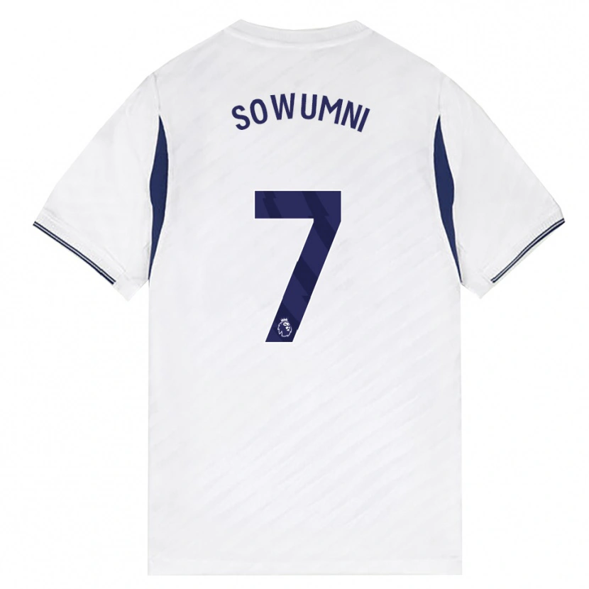 Danxen Mujer Camiseta Elisha Sowunmi #7 Blanco Rojo Púrpura 1ª Equipación 2026/27 La Camisa México