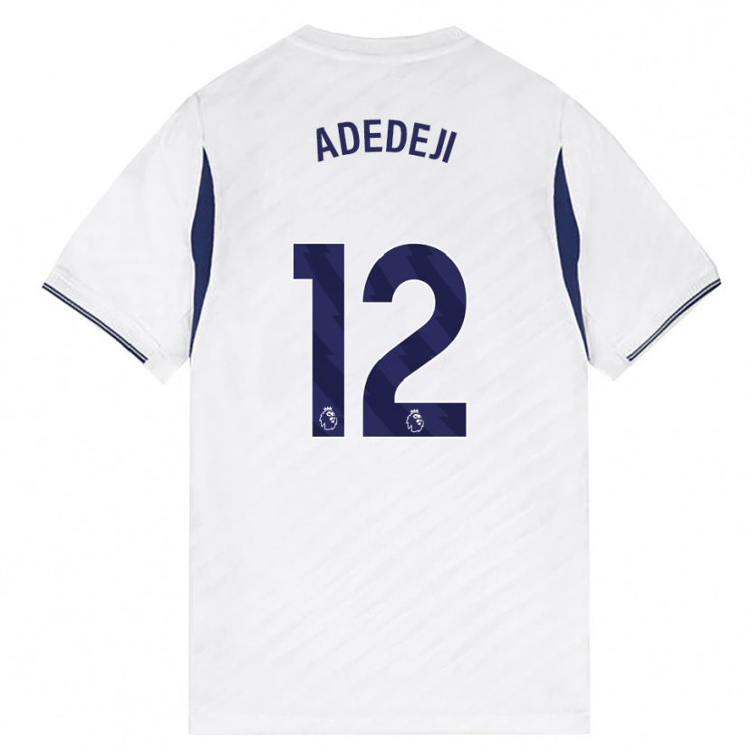 Danxen Mujer Camiseta Maxwell Adedeji #12 Blanco Rojo Púrpura 1ª Equipación 2026/27 La Camisa México