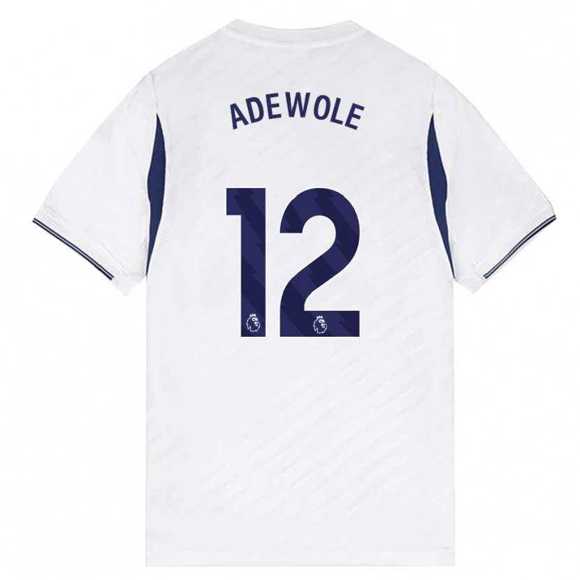 Danxen Mujer Camiseta Miracle Adewole #12 Blanco Rojo Púrpura 1ª Equipación 2026/27 La Camisa México