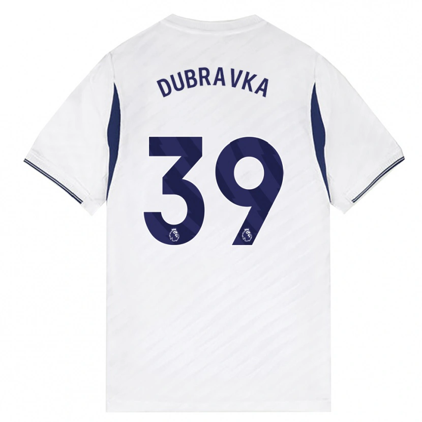 Danxen Mujer Camiseta Martin Dúbravka #39 Blanco Rojo Púrpura 1ª Equipación 2026/27 La Camisa México