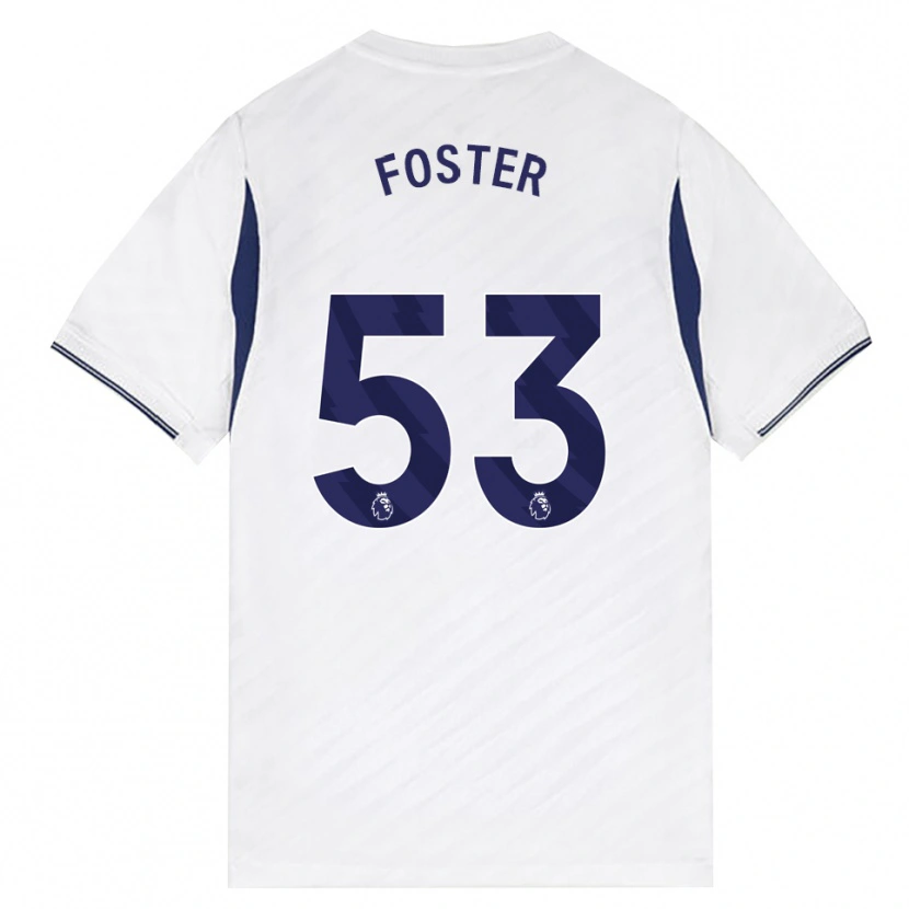 Danxen Mujer Camiseta Brooklyn Lyons Foster #53 Blanco Rojo Púrpura 1ª Equipación 2026/27 La Camisa México