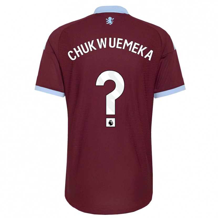 Danxen Mujer Camiseta Caleb Chukwuemeka #0 Azulaciano Borgoña 1ª Equipación 2026/27 La Camisa México