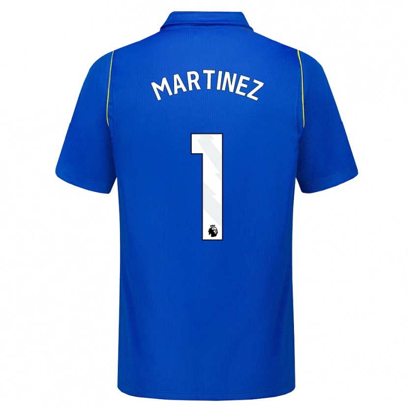 Danxen Mujer Camiseta Emiliano Martínez #1 Azul Amarillo 1ª Equipación 2026/27 La Camisa México
