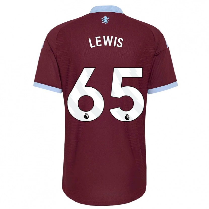 Danxen Mujer Camiseta Sam Lewis #65 Azulaciano Borgoña 1ª Equipación 2026/27 La Camisa México