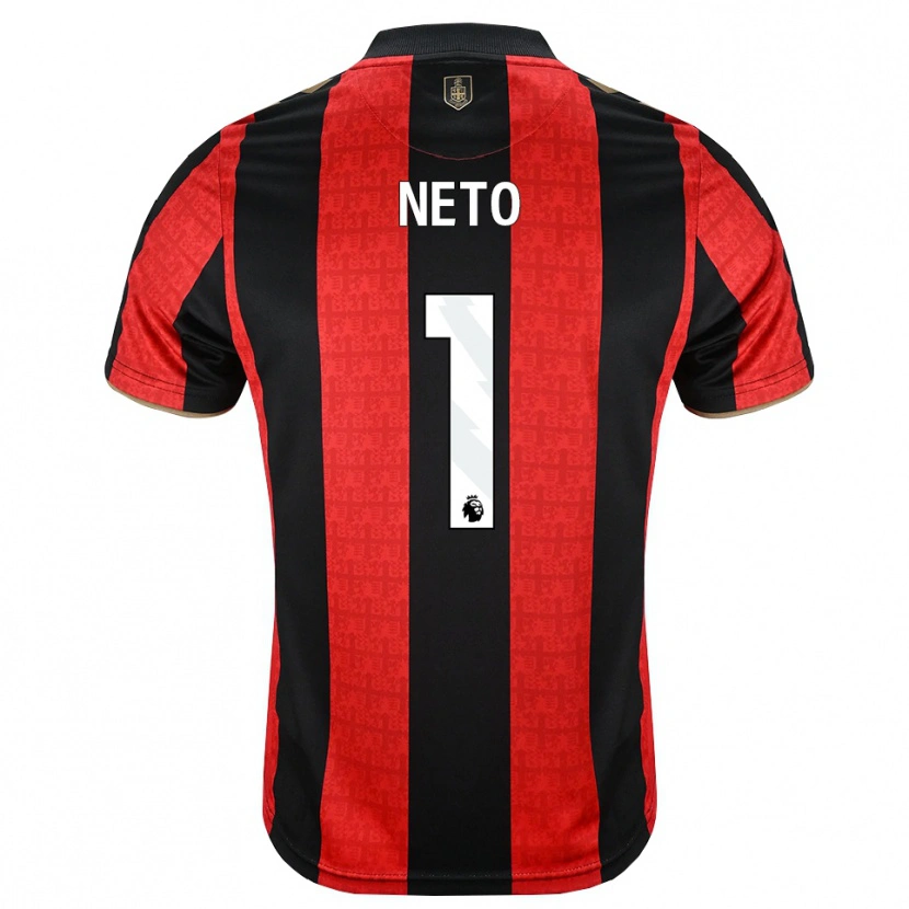 Danxen Mujer Camiseta Neto #1 Goldenrod Rojo Negro 1ª Equipación 2026/27 La Camisa México