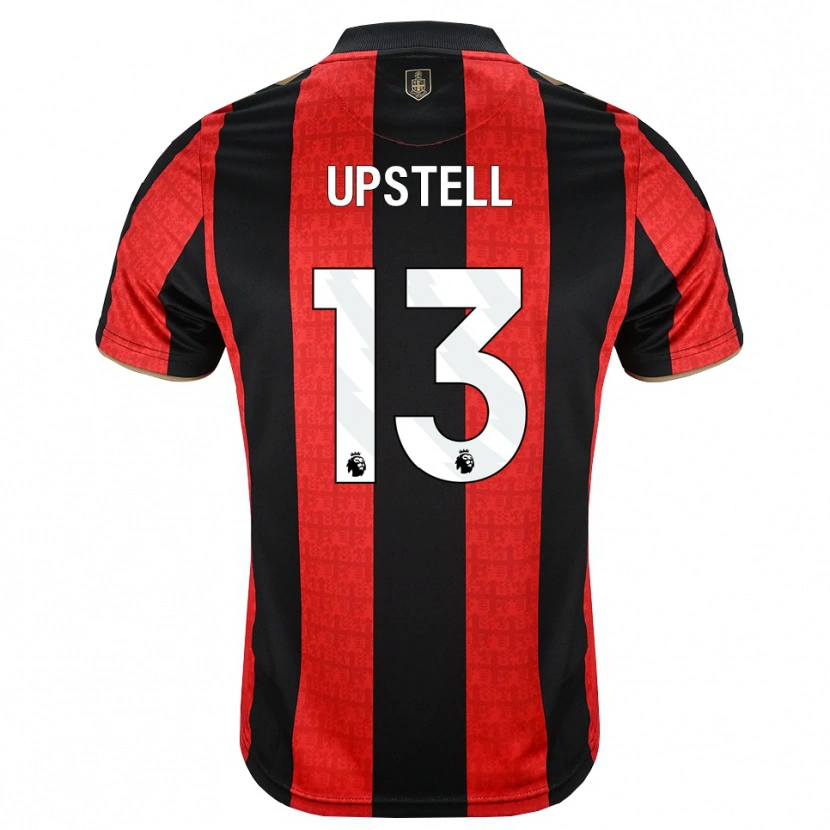 Danxen Mujer Camiseta Will Upstell #13 Goldenrod Rojo Negro 1ª Equipación 2026/27 La Camisa México