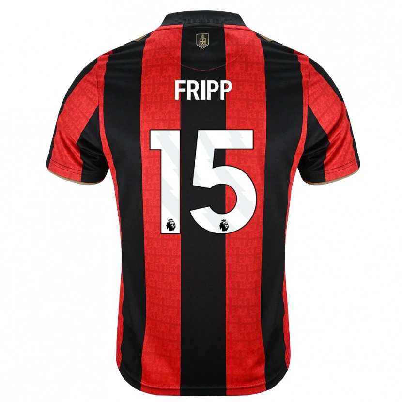 Danxen Mujer Camiseta Kelly Fripp #15 Goldenrod Rojo Negro 1ª Equipación 2026/27 La Camisa México