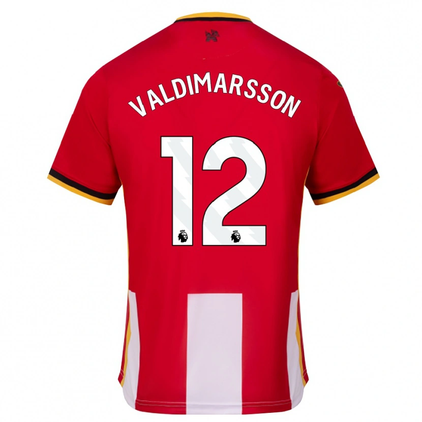 Danxen Mujer Camiseta Hákon Valdimarsson #12 Amarillo Negro Rojo 1ª Equipación 2026/27 La Camisa México