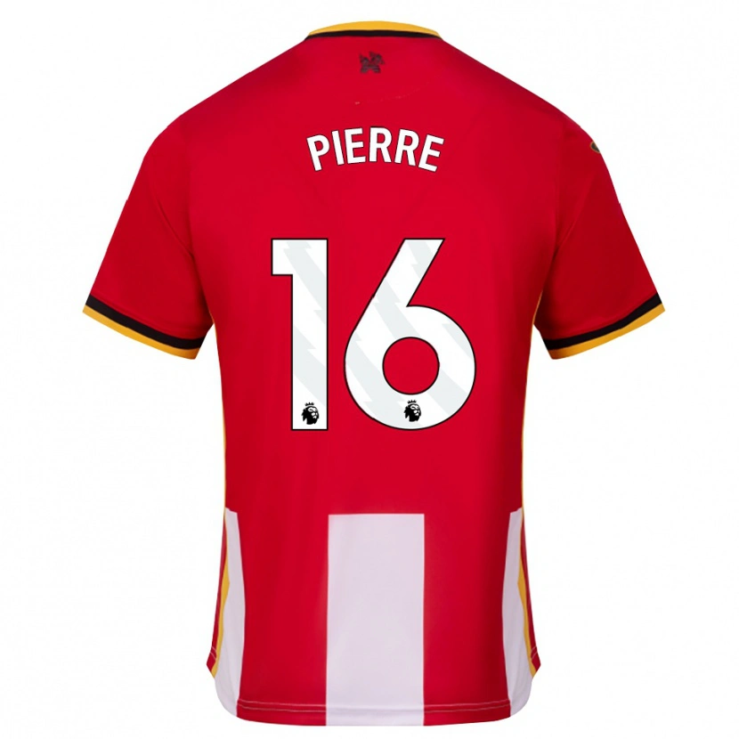 Danxen Mujer Camiseta Kyrie Pierre #16 Amarillo Negro Rojo 1ª Equipación 2026/27 La Camisa México