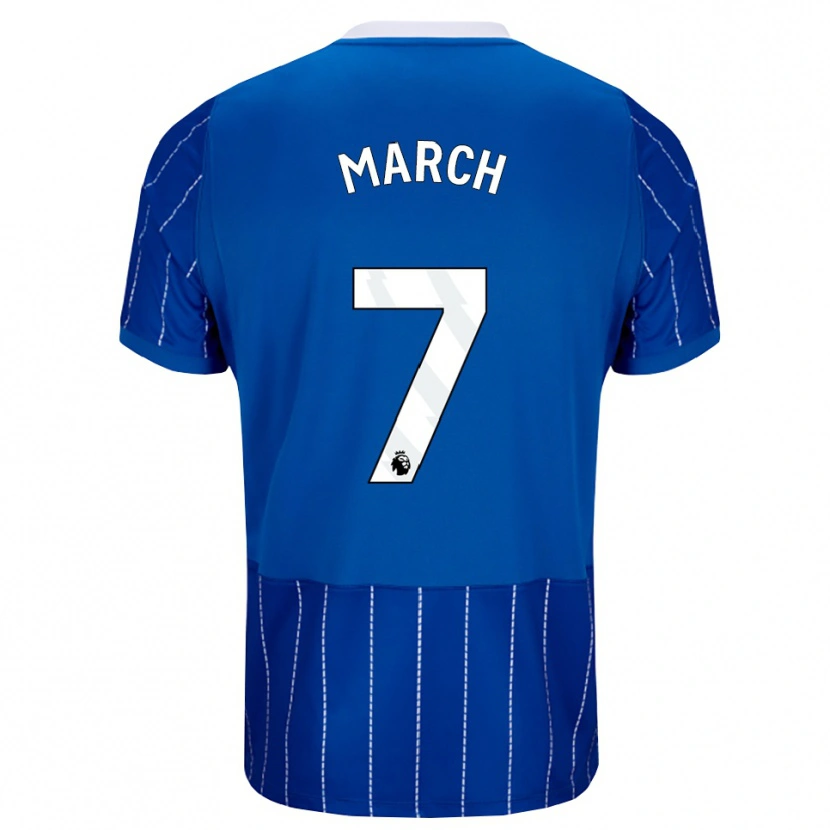 Danxen Mujer Camiseta Solly March #7 Azulmedio Blanco 1ª Equipación 2026/27 La Camisa México