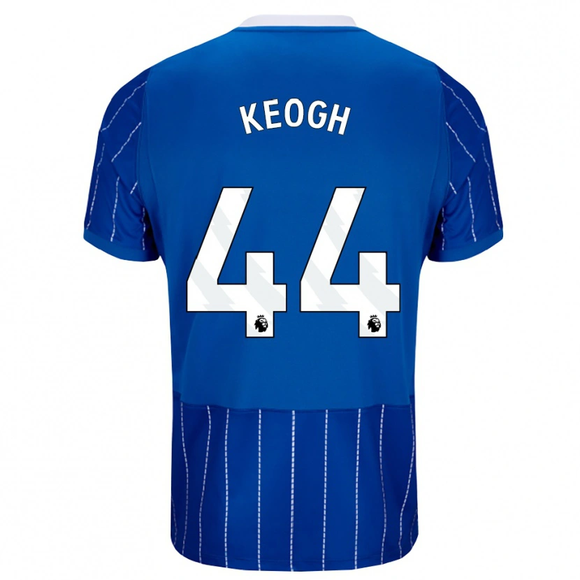 Danxen Mujer Camiseta Sean Keogh #44 Azulmedio Blanco 1ª Equipación 2026/27 La Camisa México