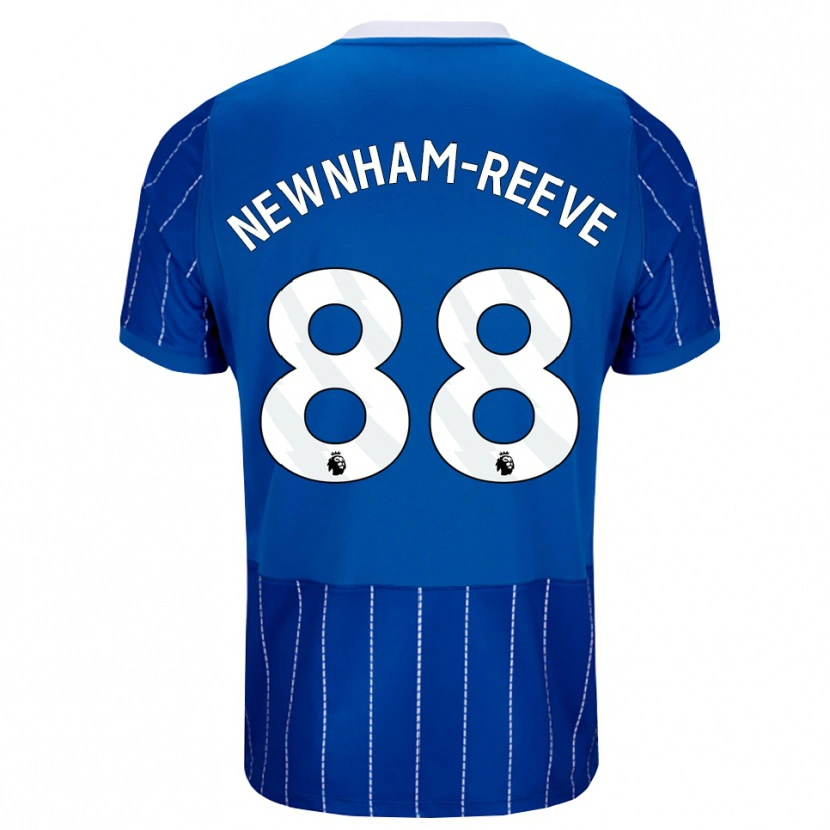 Danxen Mujer Camiseta Bode Newnham-Reeve #88 Azulmedio Blanco 1ª Equipación 2026/27 La Camisa México