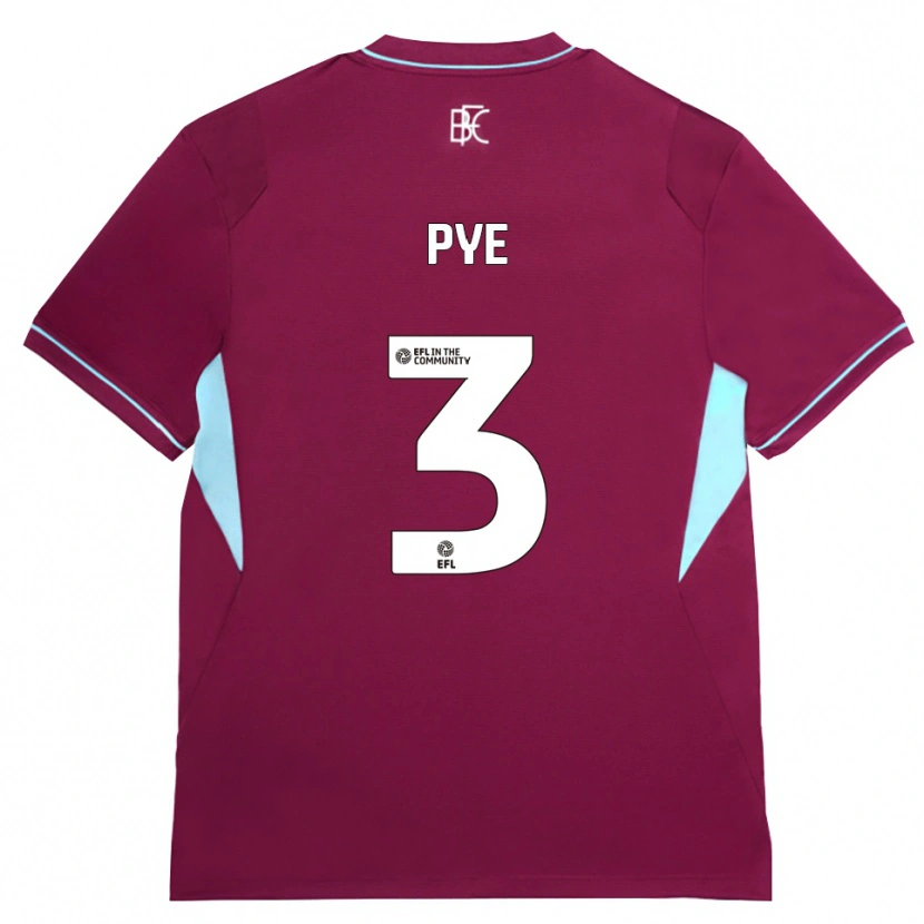 Danxen Mujer Camiseta Logan Pye #3 Borgoña Verde 1ª Equipación 2026/27 La Camisa México