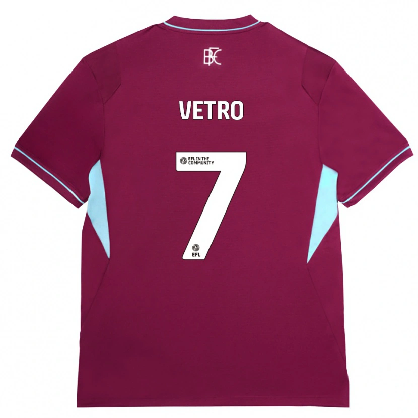 Danxen Mujer Camiseta Julien Vetro #7 Borgoña Verde 1ª Equipación 2026/27 La Camisa México