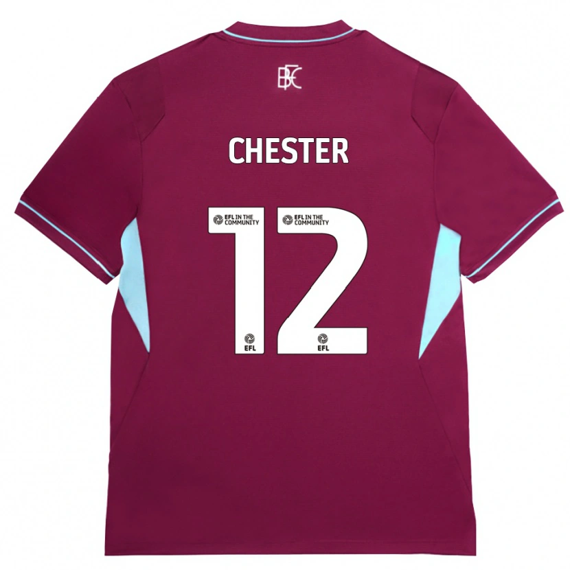 Danxen Mujer Camiseta Felix Chester #12 Borgoña Verde 1ª Equipación 2026/27 La Camisa México