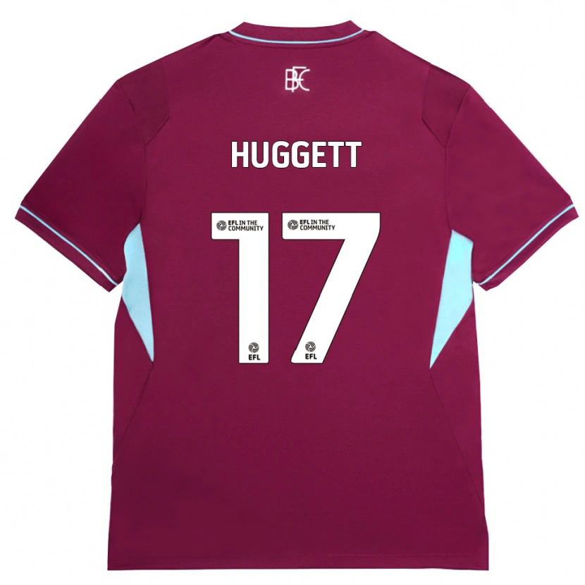 Danxen Mujer Camiseta Aiden Huggett #17 Borgoña Verde 1ª Equipación 2026/27 La Camisa México