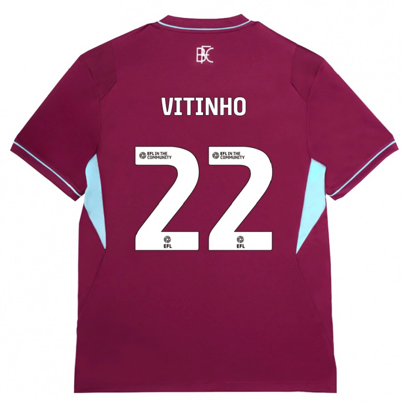 Danxen Mujer Camiseta Vitinho #22 Borgoña Verde 1ª Equipación 2026/27 La Camisa México