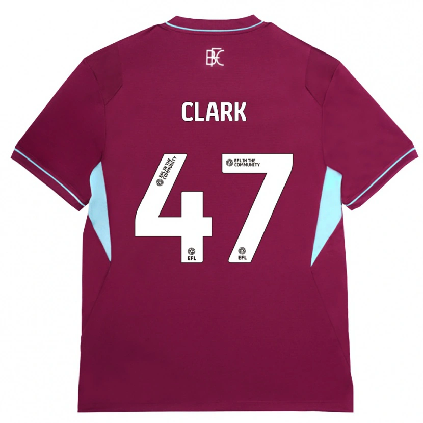 Danxen Mujer Camiseta Ellis Clark #47 Borgoña Verde 1ª Equipación 2026/27 La Camisa México