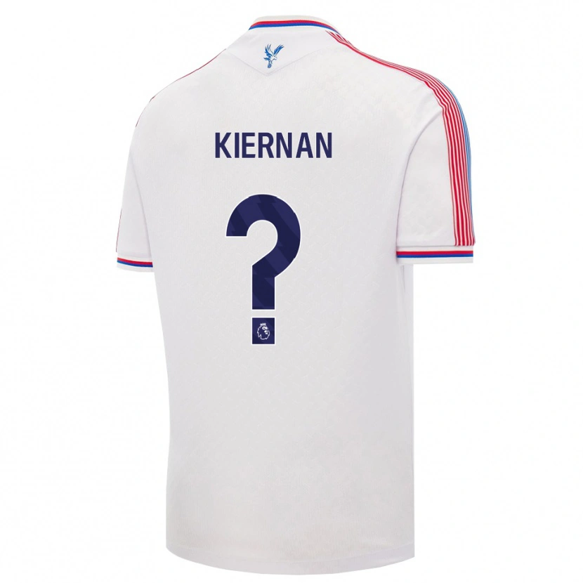 Danxen Mujer Camiseta Brendan Kiernan #0 Blanco Rojo Azul 1ª Equipación 2026/27 La Camisa México