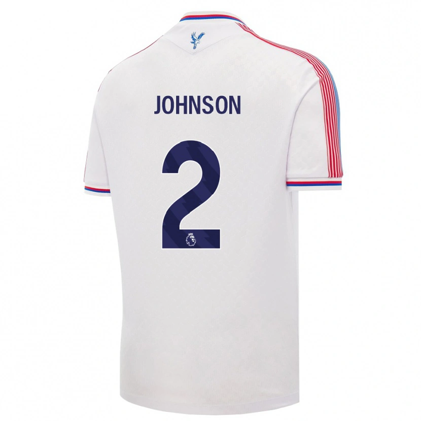 Danxen Mujer Camiseta Annabel Johnson #2 Blanco Rojo Azul 1ª Equipación 2026/27 La Camisa México