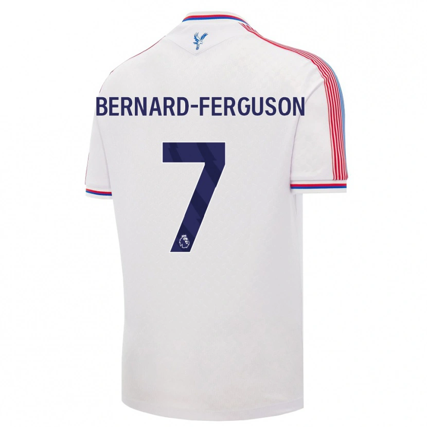 Danxen Mujer Camiseta Makai Bernard-Ferguson #7 Blanco Rojo Azul 1ª Equipación 2026/27 La Camisa México