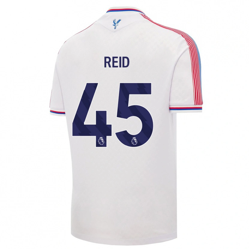 Danxen Mujer Camiseta Dylan Reid #45 Blanco Rojo Azul 1ª Equipación 2026/27 La Camisa México