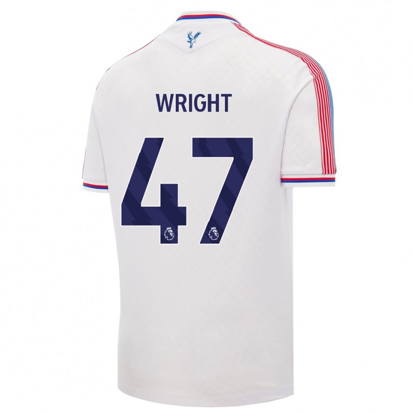 Danxen Mujer Camiseta Annis-Clara Wright #47 Blanco Rojo Azul 1ª Equipación 2026/27 La Camisa México