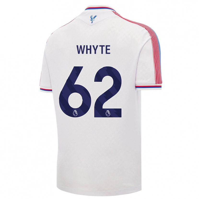 Danxen Mujer Camiseta Tyler Whyte #62 Blanco Rojo Azul 1ª Equipación 2026/27 La Camisa México