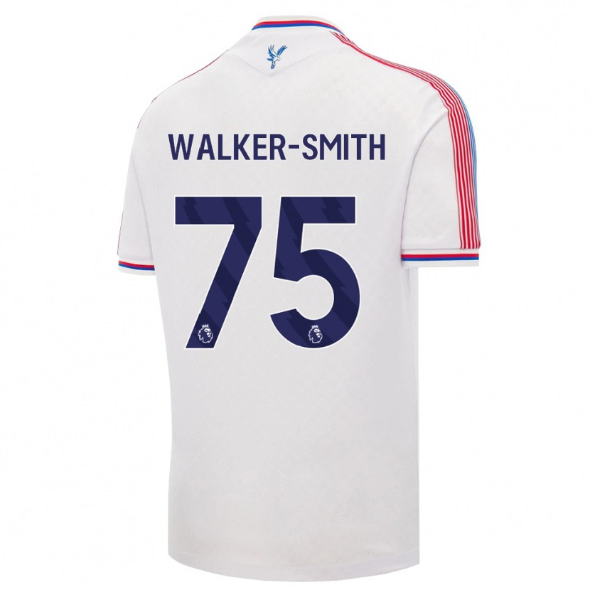 Danxen Mujer Camiseta Charlie Walker-Smith #75 Blanco Rojo Azul 1ª Equipación 2026/27 La Camisa México