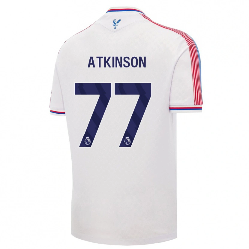 Danxen Mujer Camiseta Isibeal Atkinson #77 Blanco Rojo Azul 1ª Equipación 2026/27 La Camisa México