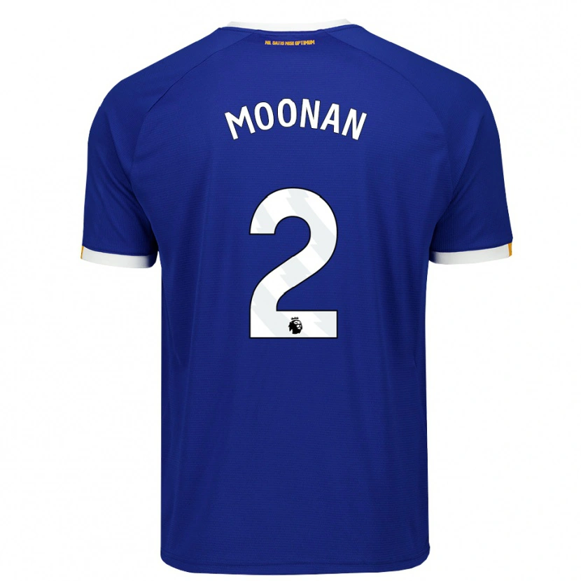Danxen Mujer Camiseta Bradley Moonan #2 Azul Blanco Amarillo 1ª Equipación 2026/27 La Camisa México