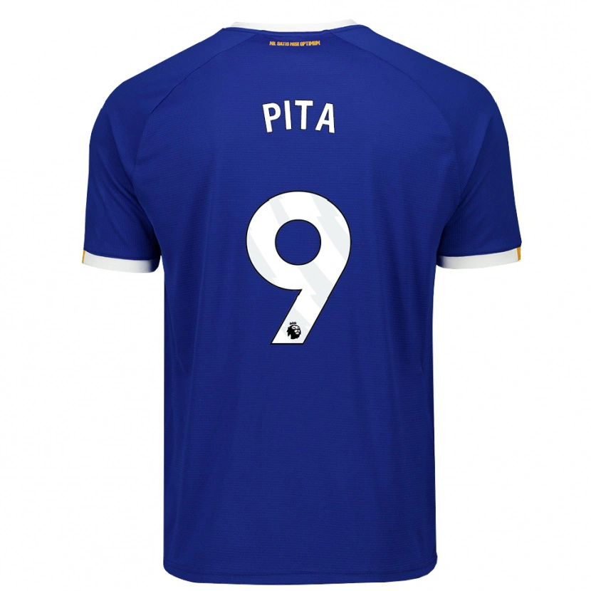 Danxen Mujer Camiseta Shea Pita #9 Azul Blanco Amarillo 1ª Equipación 2026/27 La Camisa México