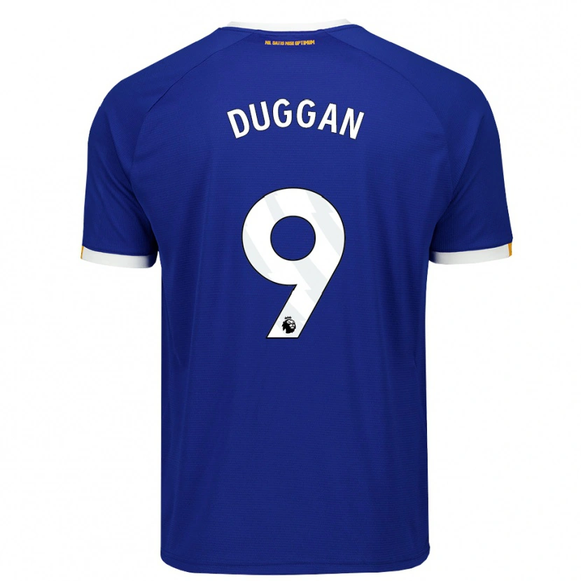 Danxen Mujer Camiseta Toni Duggan #9 Azul Blanco Amarillo 1ª Equipación 2026/27 La Camisa México