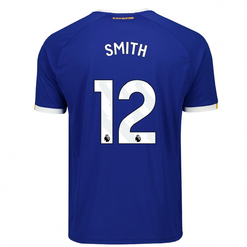 Danxen Mujer Camiseta Lewis Smith #12 Azul Blanco Amarillo 1ª Equipación 2026/27 La Camisa México