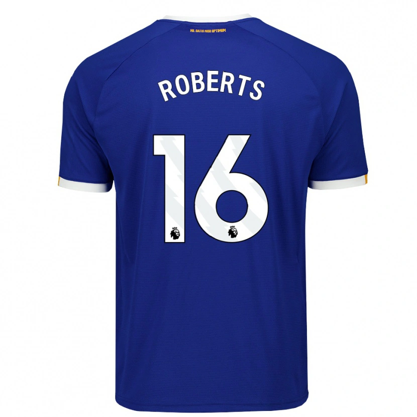 Danxen Mujer Camiseta Ray Robert #16 Azul Blanco Amarillo 1ª Equipación 2026/27 La Camisa México