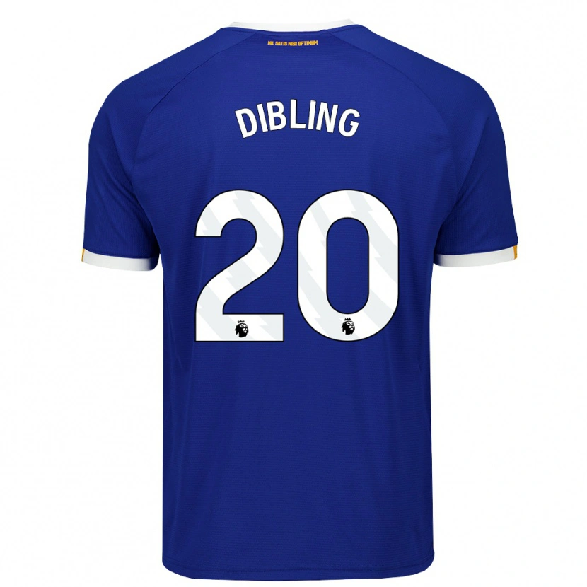 Danxen Mujer Camiseta Tyler Dibling #20 Azul Blanco Amarillo 1ª Equipación 2026/27 La Camisa México