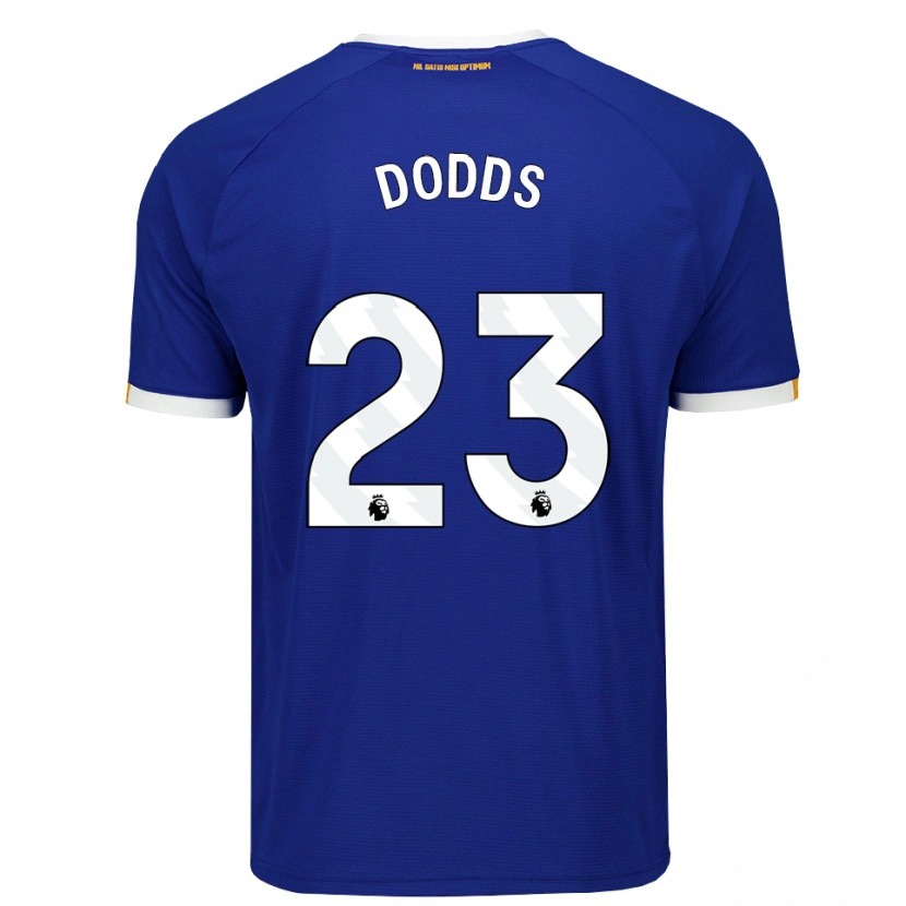 Danxen Mujer Camiseta John Dodds #23 Azul Blanco Amarillo 1ª Equipación 2026/27 La Camisa México