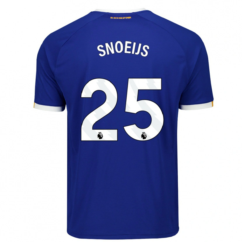 Danxen Mujer Camiseta Katja Snoeijs #25 Azul Blanco Amarillo 1ª Equipación 2026/27 La Camisa México