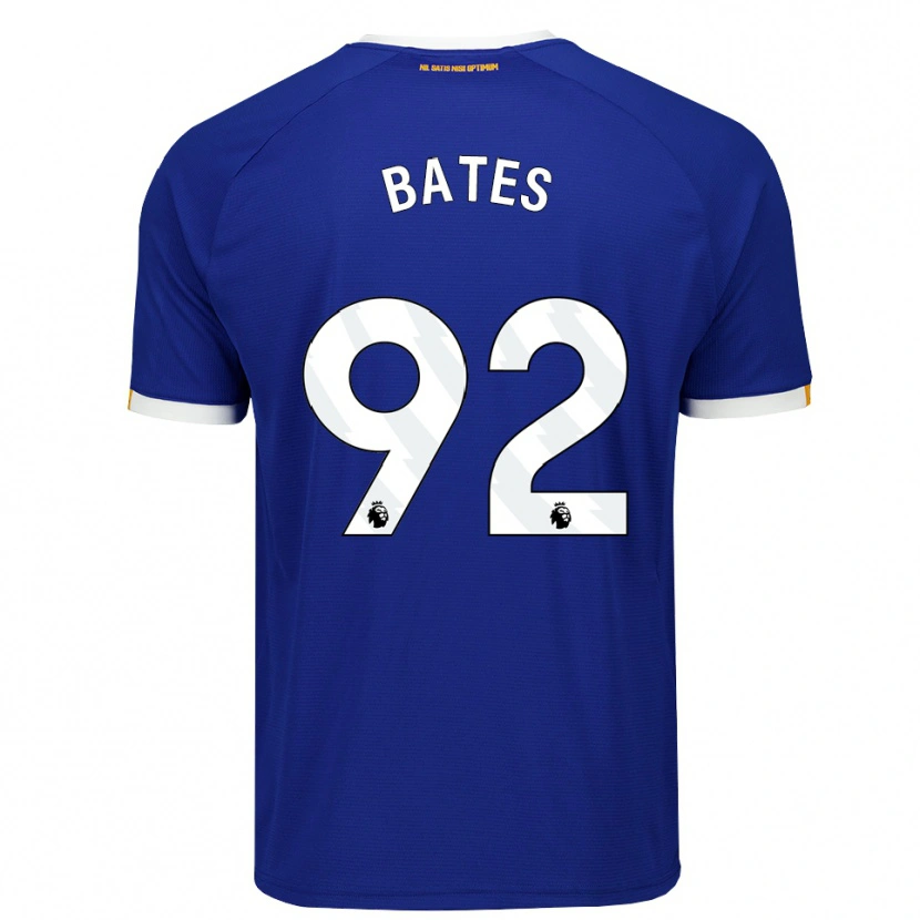 Danxen Mujer Camiseta Callum Bates #92 Azul Blanco Amarillo 1ª Equipación 2026/27 La Camisa México