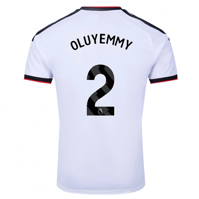 Danxen Mujer Camiseta Benjamin Oluyemmy #2 Blanco Negro Rojo 1ª Equipación 2026/27 La Camisa México