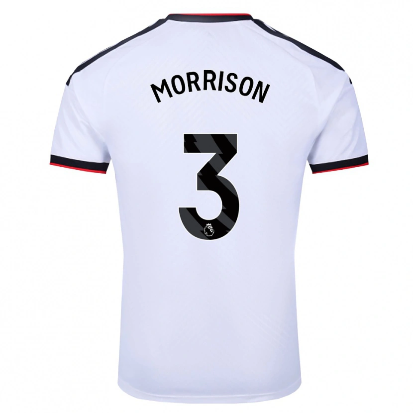 Danxen Mujer Camiseta Kymarley Morrison #3 Blanco Negro Rojo 1ª Equipación 2026/27 La Camisa México